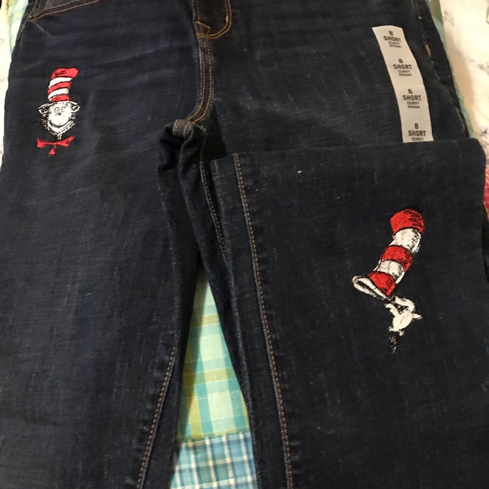 Embroidery Ladies Jeans